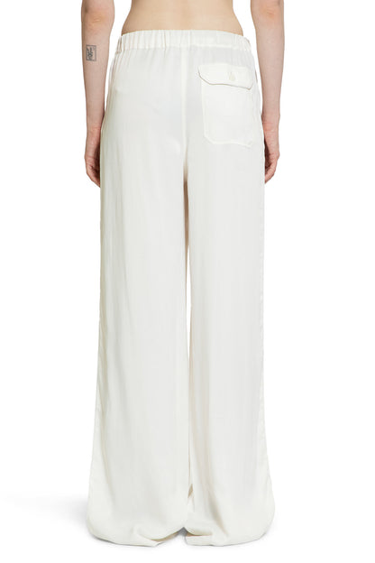 LOEWE WOMAN WHITE TROUSERS