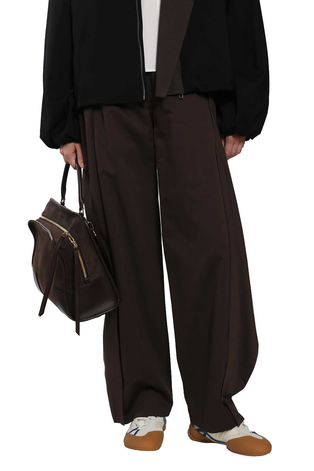 LOEWE Cotton Silk Trousers woman