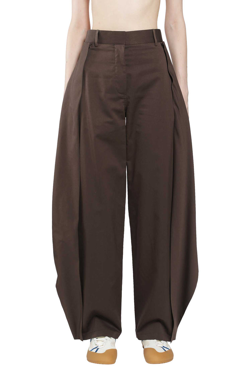 LOEWE Cotton Silk Trousers woman