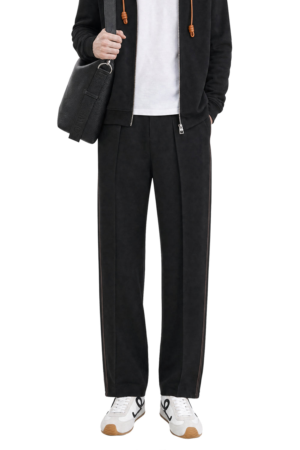 LOEWE Trousers in Viscose and Wool Blend woman
