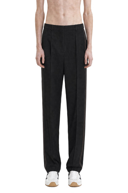 Trousers in Viscose and Wool Blend