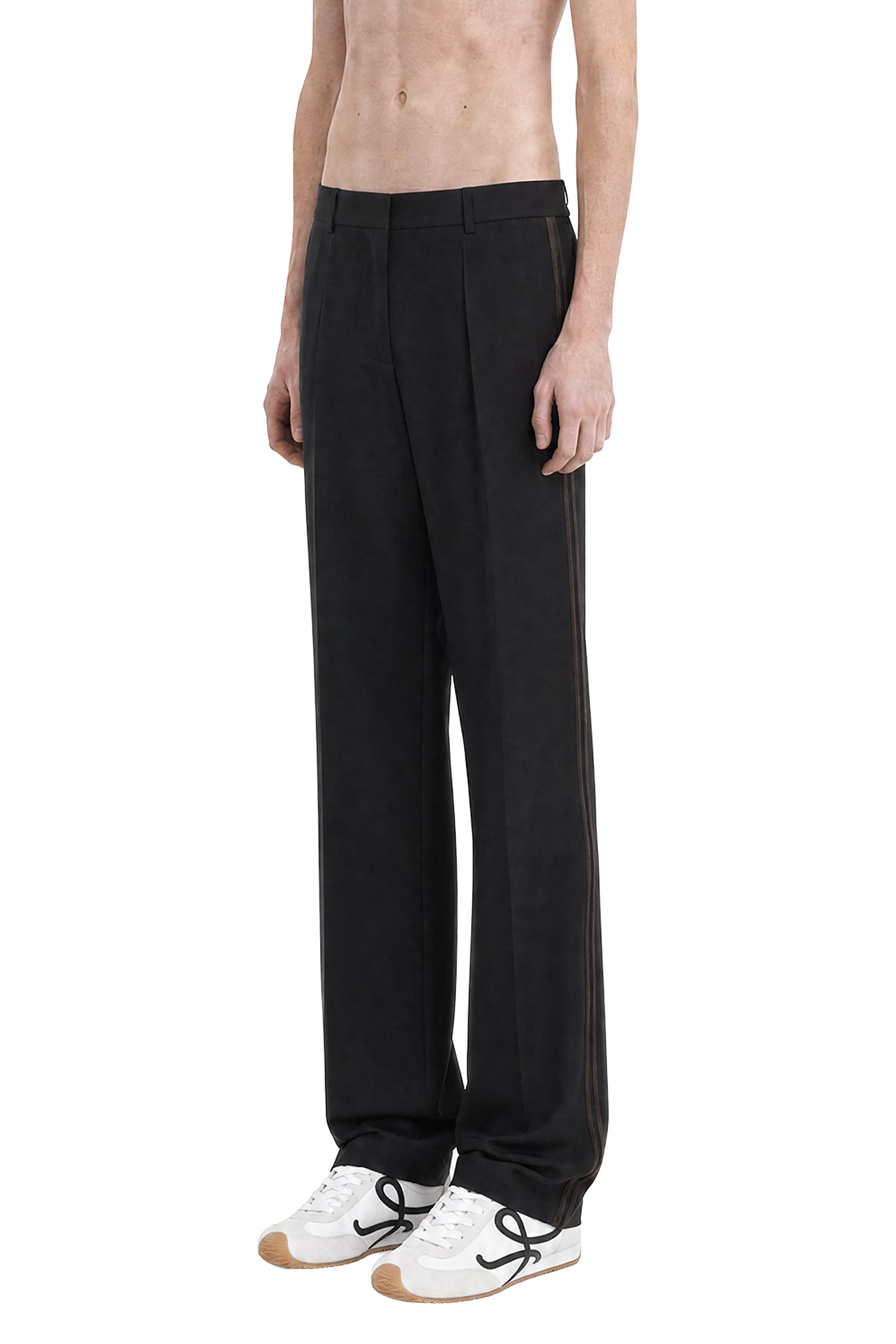 LOEWE Trousers in Viscose and Wool Blend woman