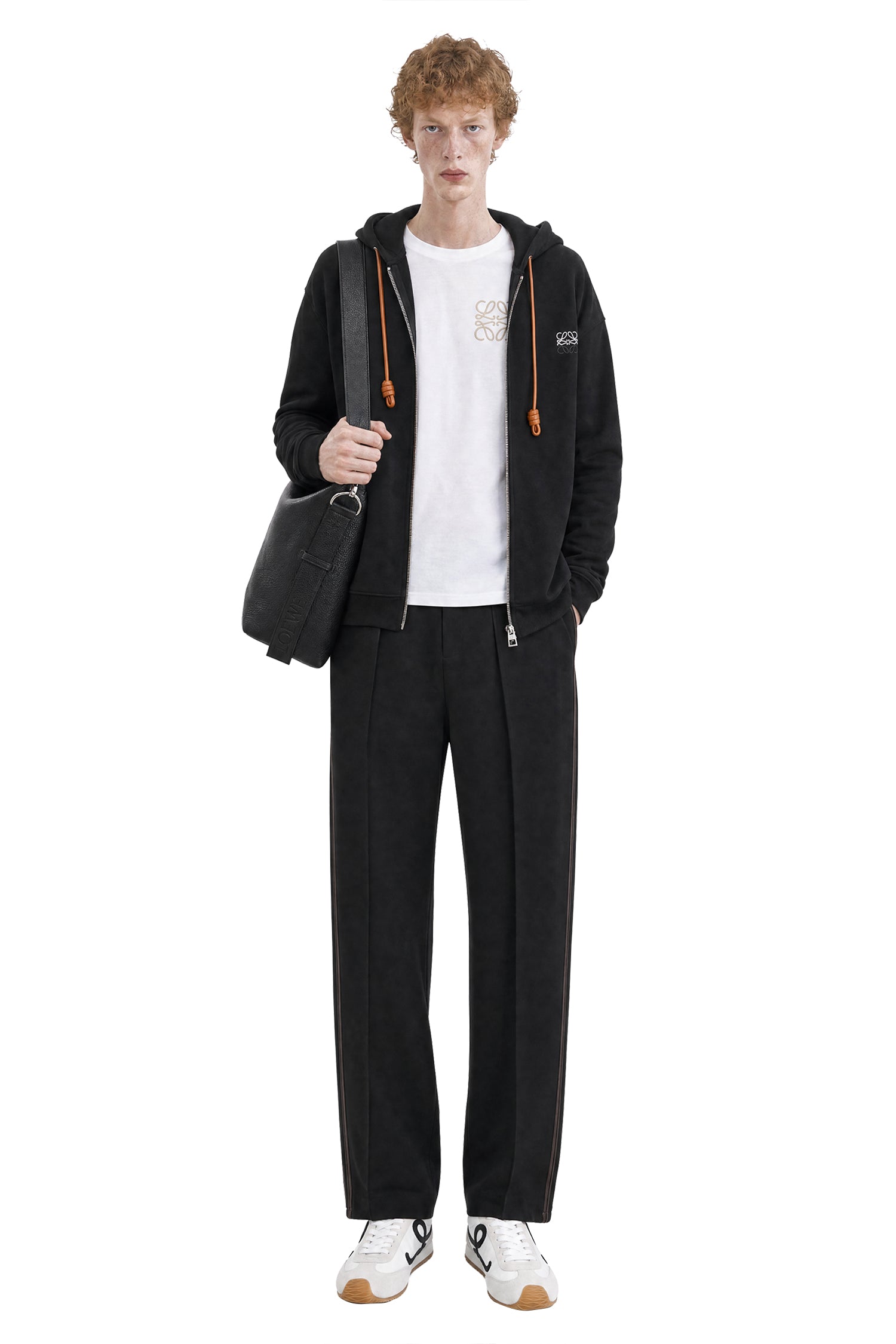 LOEWE Trousers in Viscose and Wool Blend woman