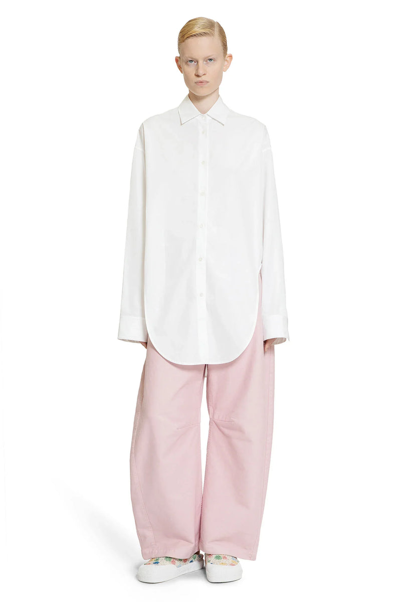 Curved Shirt in Cotton - Antonioli.eu