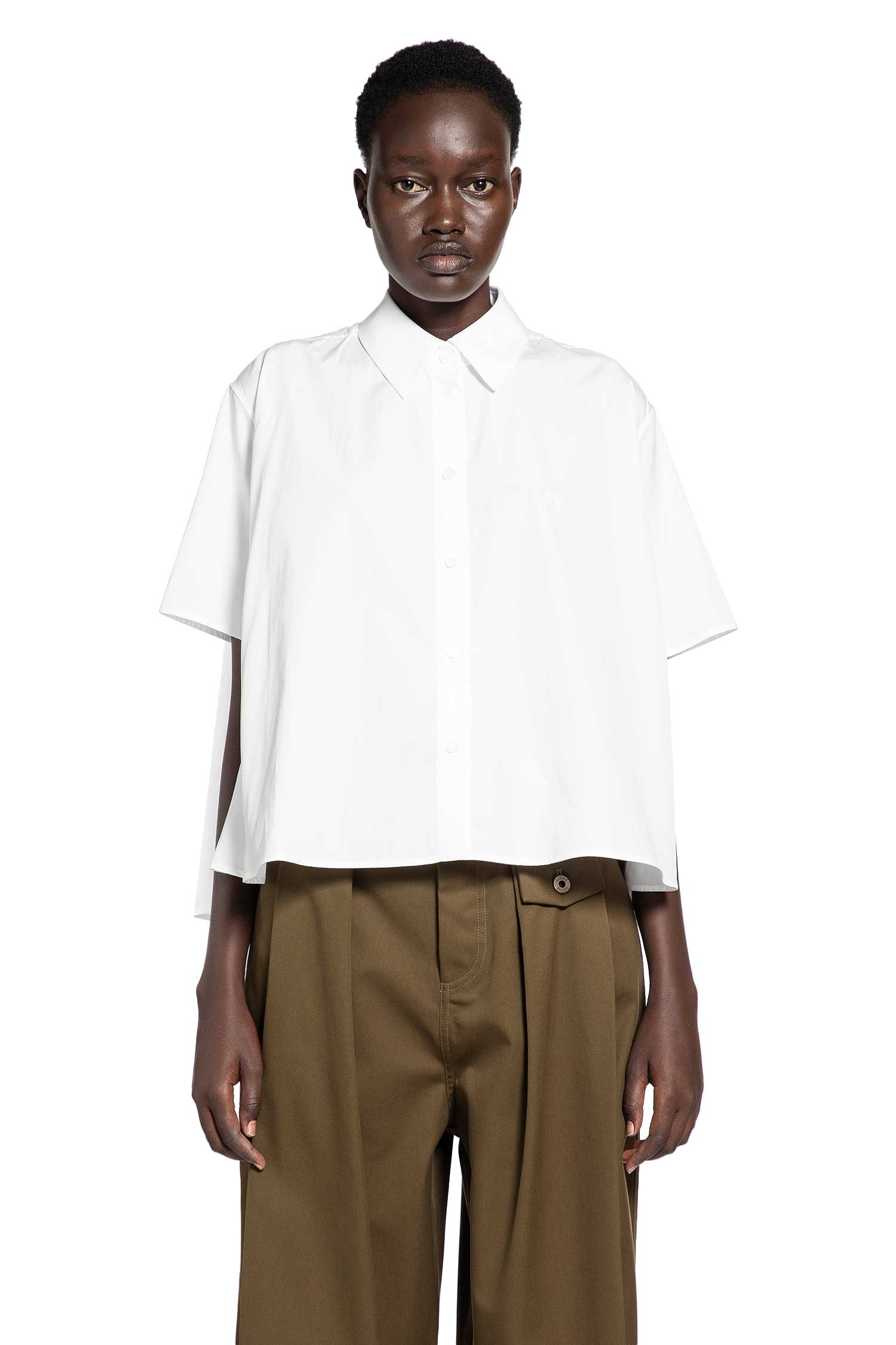 Short Sleeve Trapeze Shirt