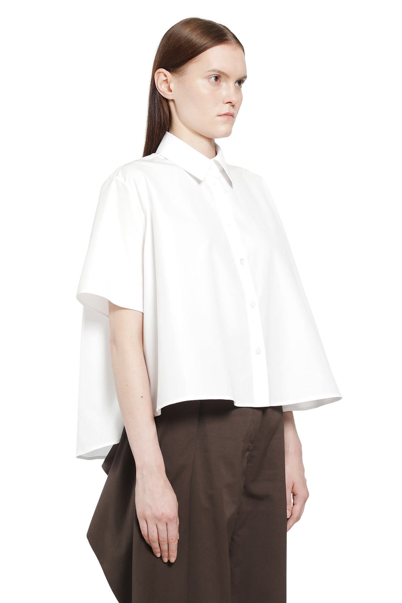 LOEWE Short Sleeve Trapeze Shirt in Cotton woman