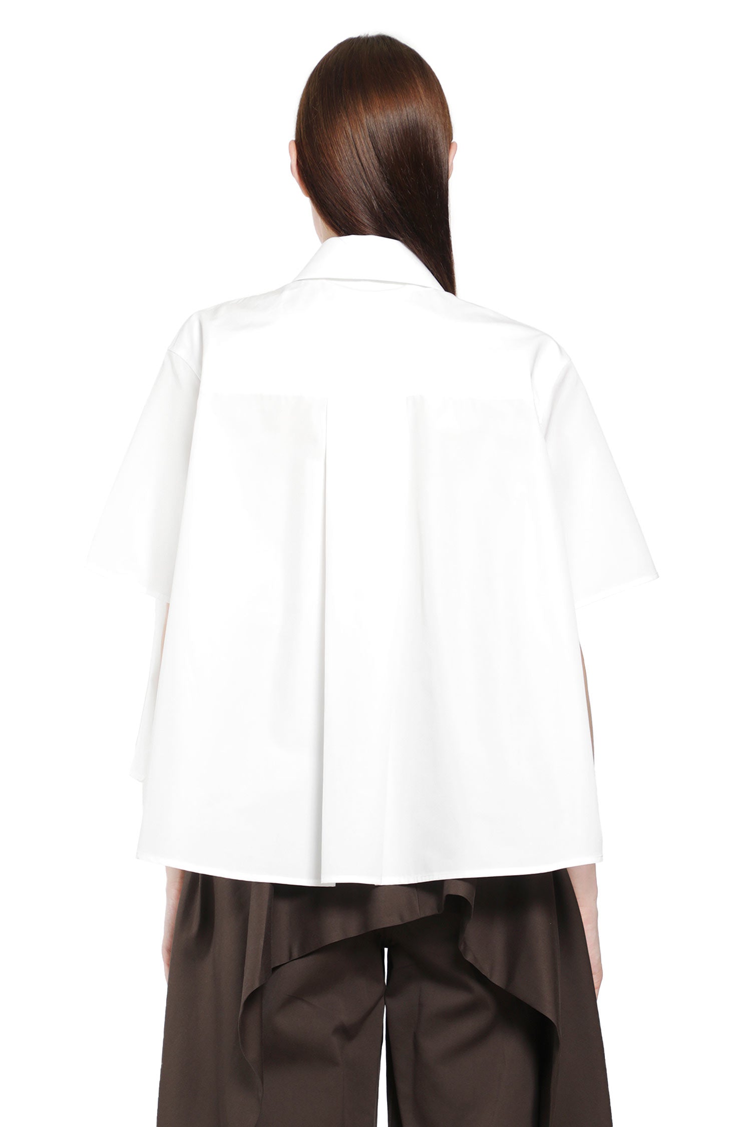 LOEWE Short Sleeve Trapeze Shirt in Cotton woman