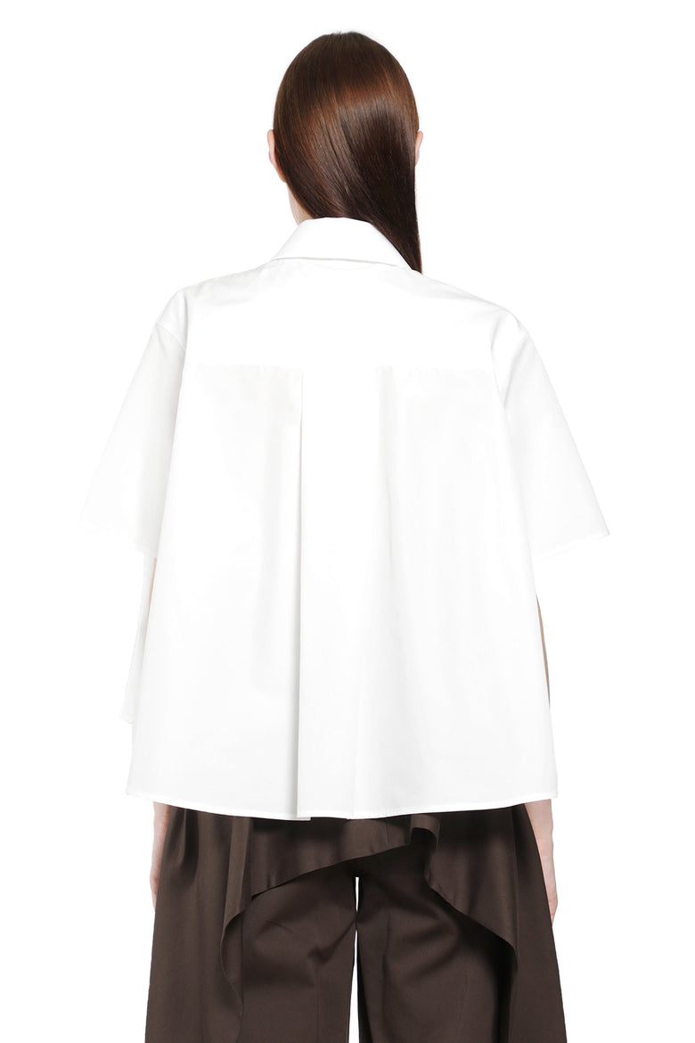 LOEWE Short Sleeve Trapeze Shirt in Cotton woman