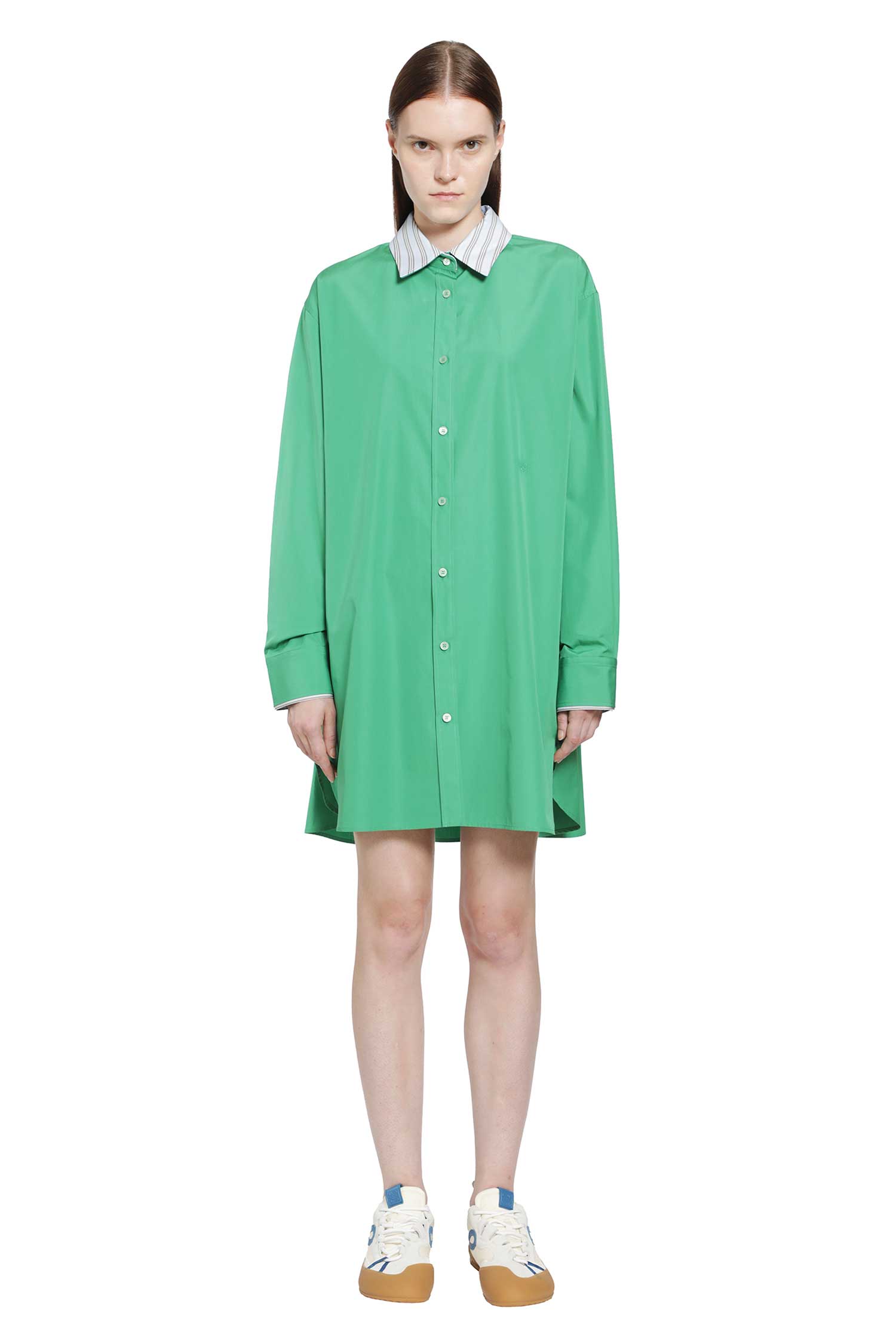 Shirt Dress in Cotton