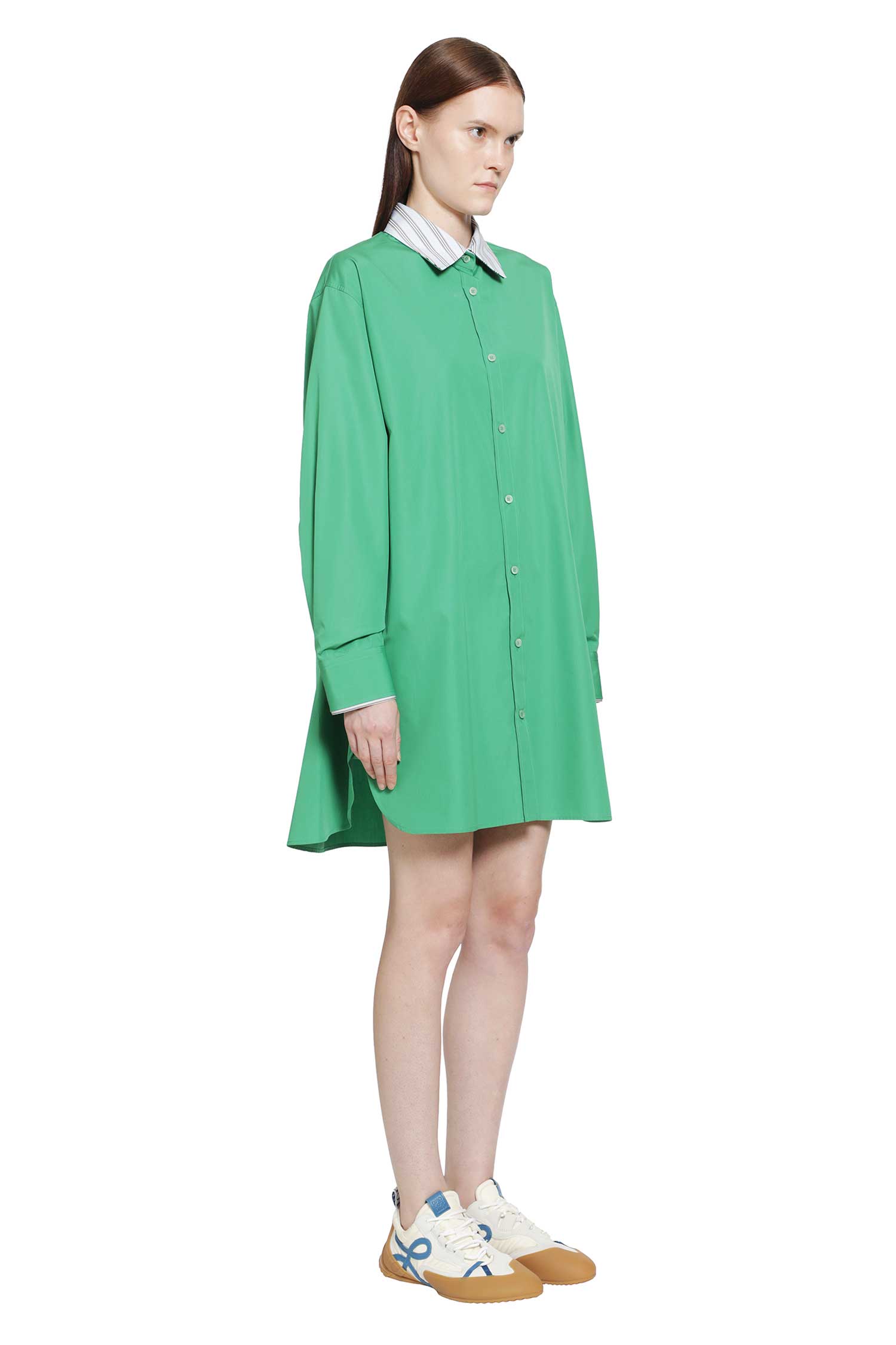 Shirt Dress in Cotton