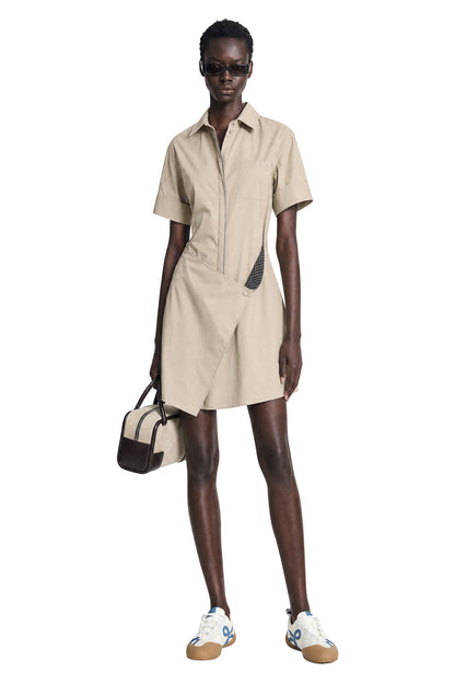 Dress in Cotton and Silk