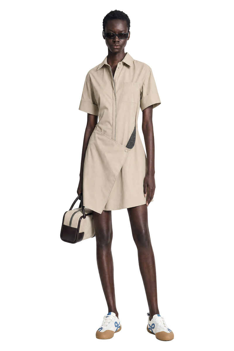 LOEWE Dress in Cotton and Silk woman