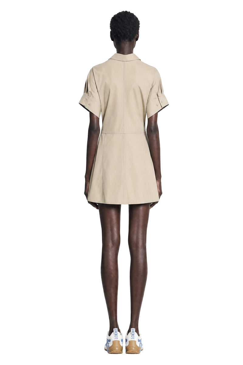 LOEWE Dress in Cotton and Silk woman