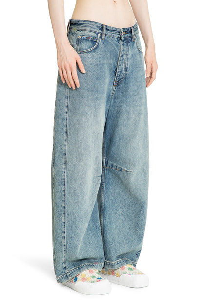 LOEWE WOMAN BLUE JEANS