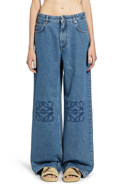 Anagram Baggy Jeans in denim