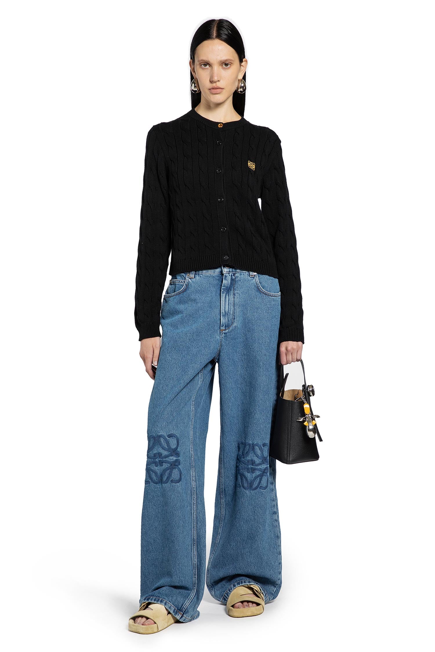 Anagram Baggy Jeans in denim