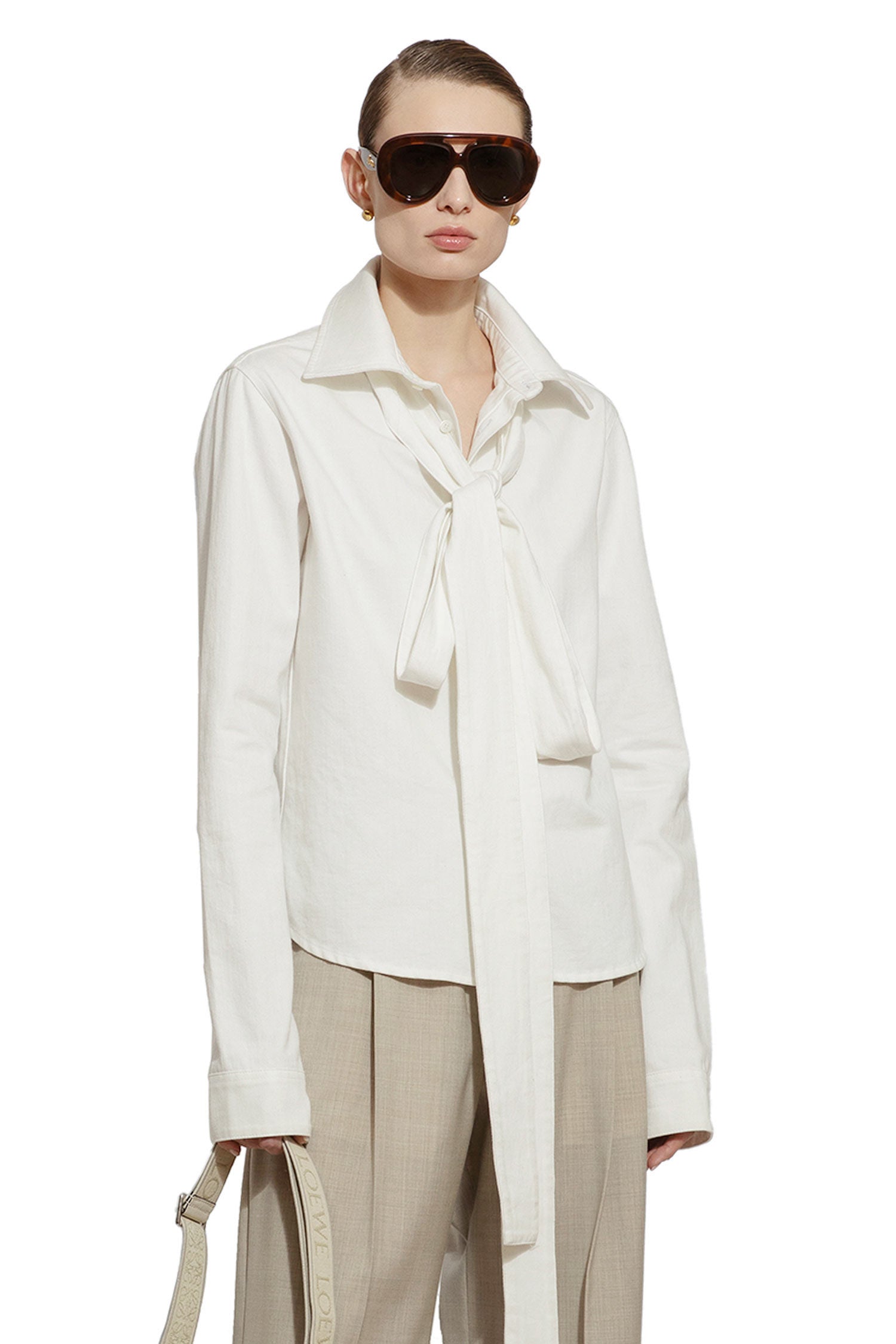 LOEWE WOMAN WHITE SHIRTS