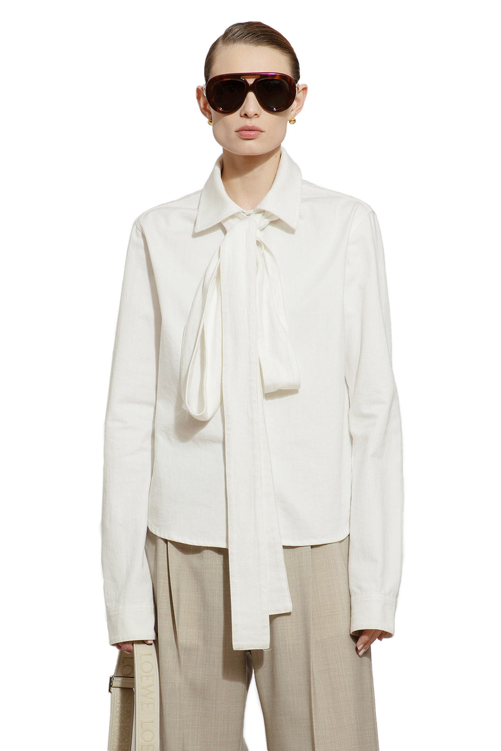 LOEWE WOMAN WHITE SHIRTS