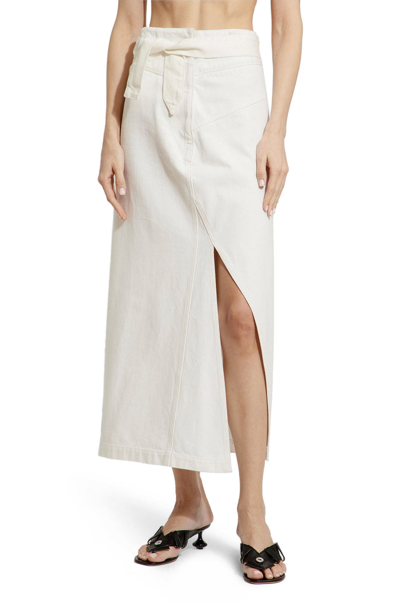 LOEWE WOMAN WHITE SKIRTS