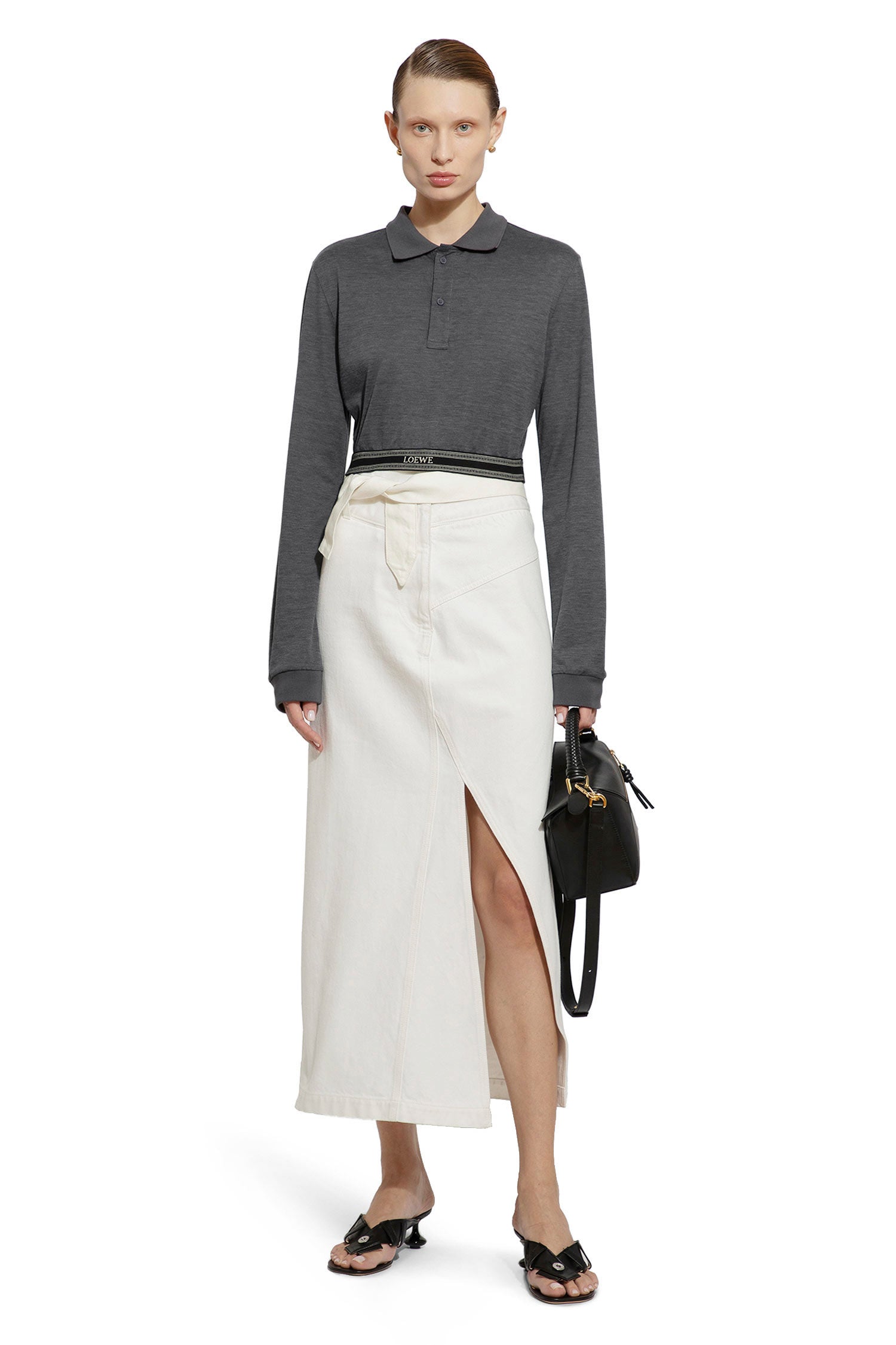 LOEWE WOMAN WHITE SKIRTS