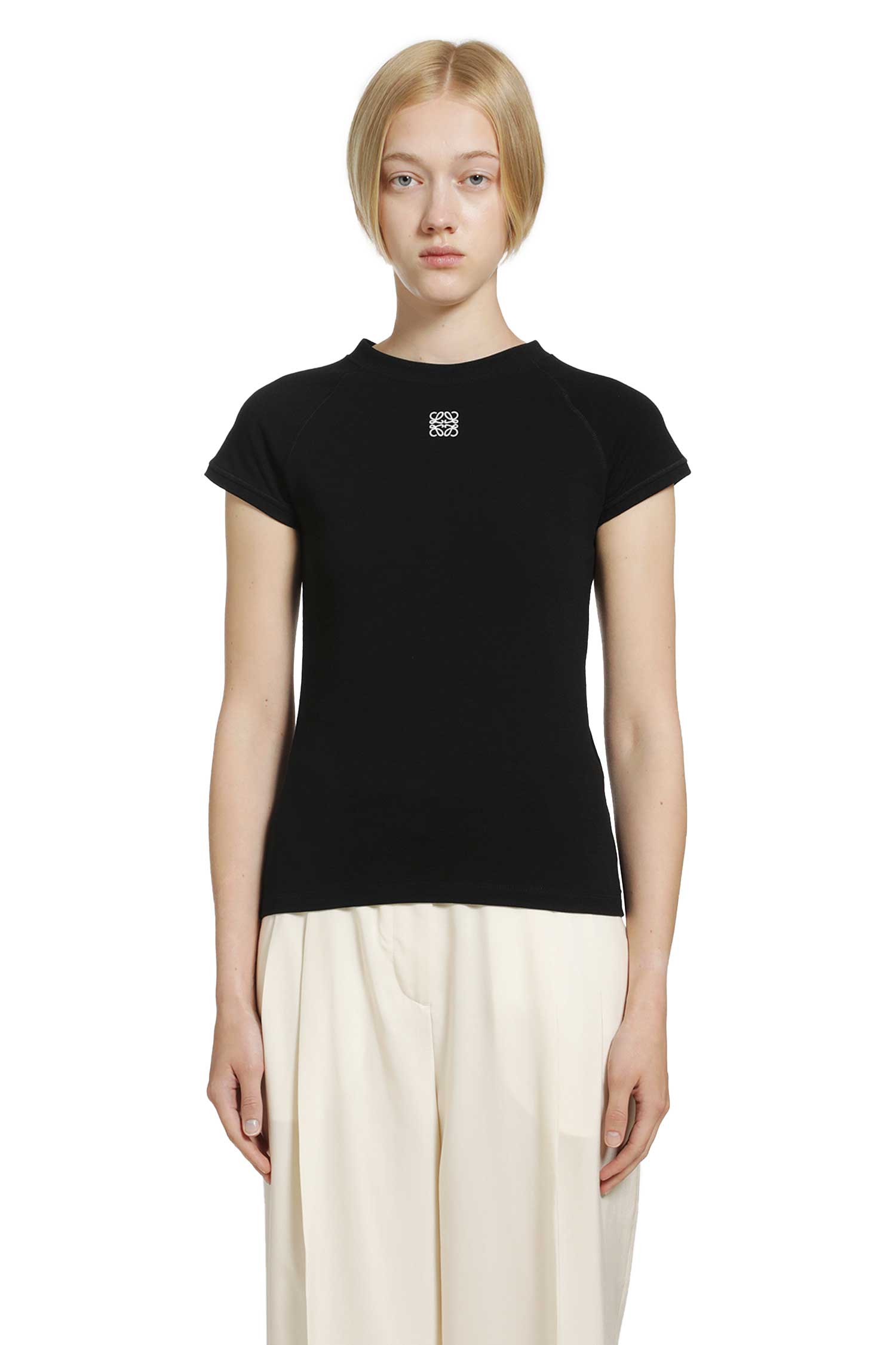 LOEWE Small Fit T-Shirt in Cotton Blend woman