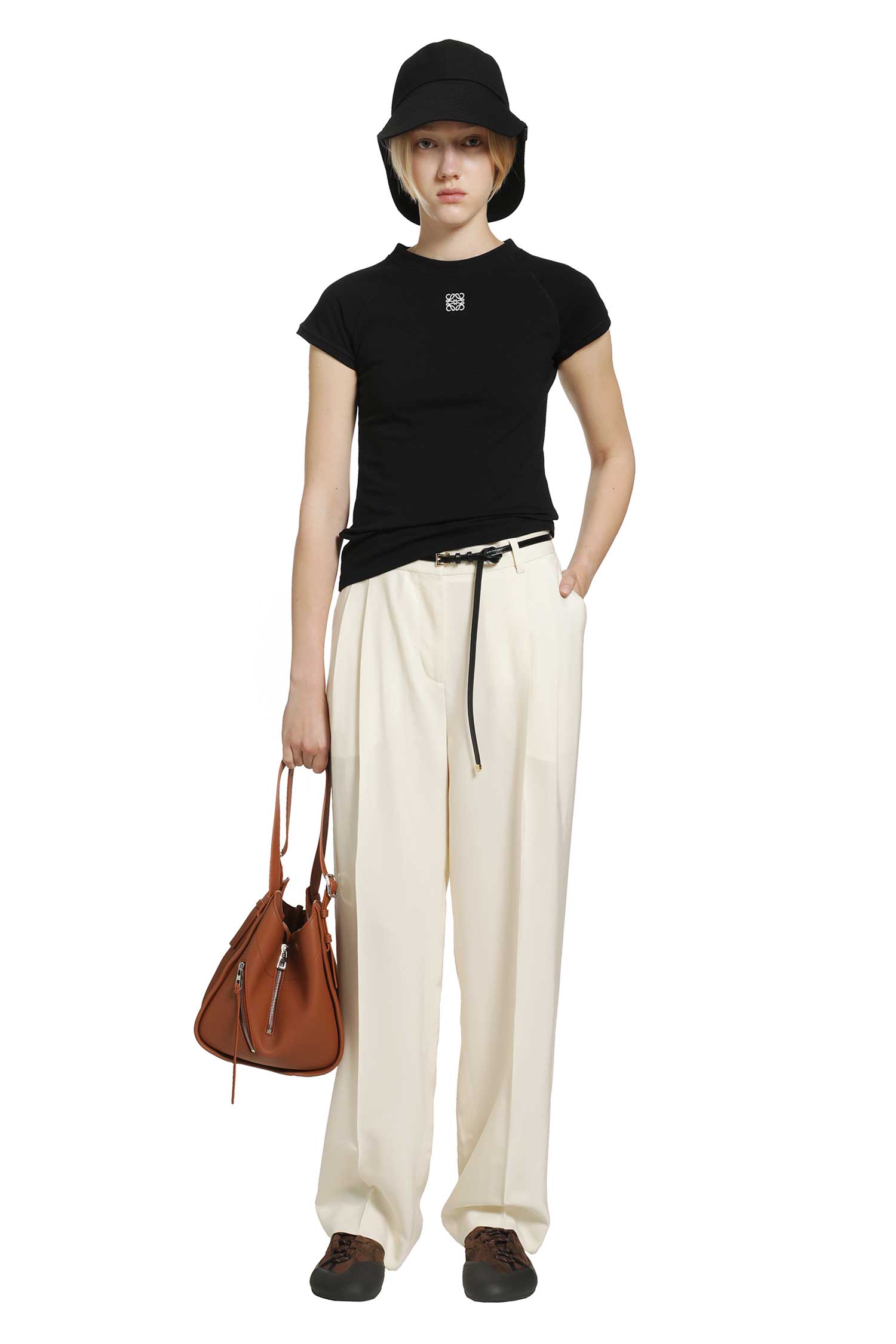 LOEWE Small Fit T-Shirt in Cotton Blend woman