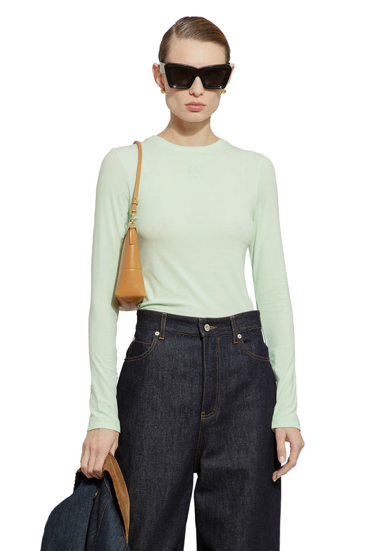 LOEWE WOMAN GREEN TOPS