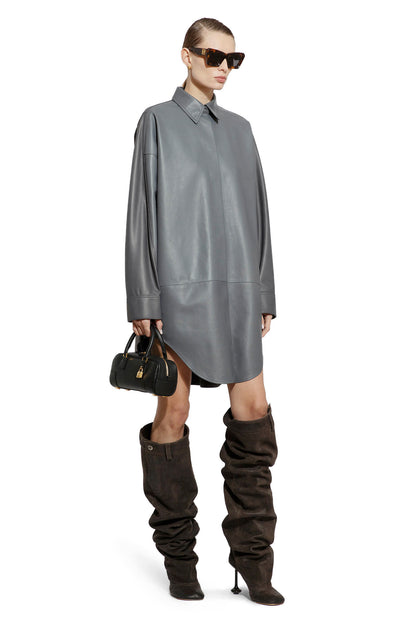 LOEWE WOMAN GREY DRESSES