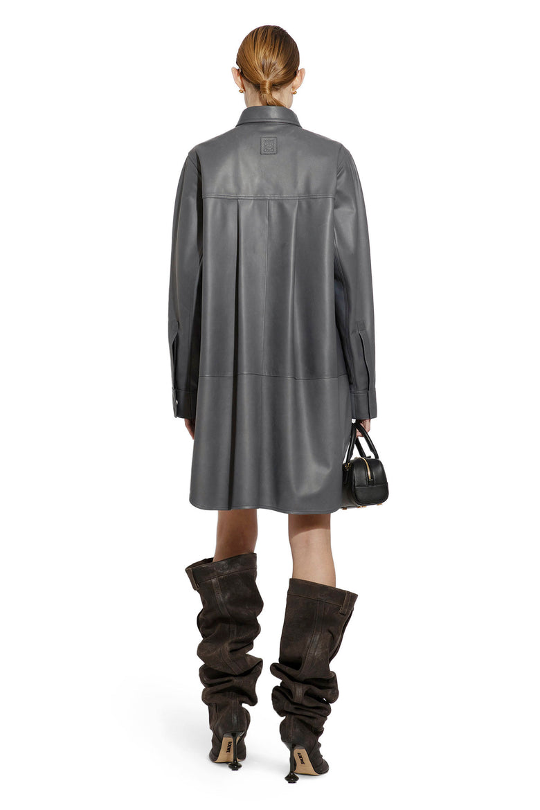 LOEWE WOMAN GREY DRESSES