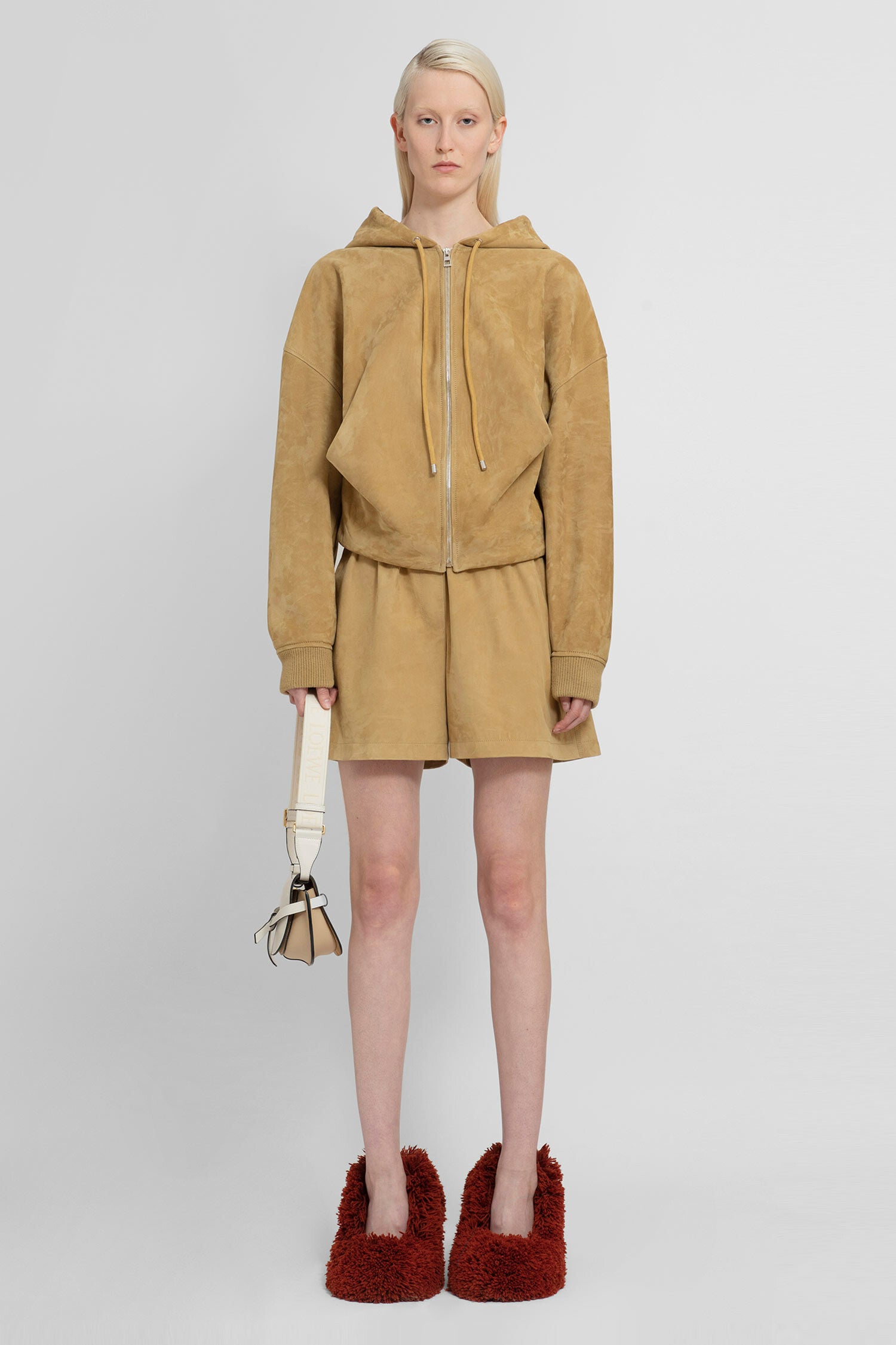 LOEWE WOMAN BEIGE JACKETS