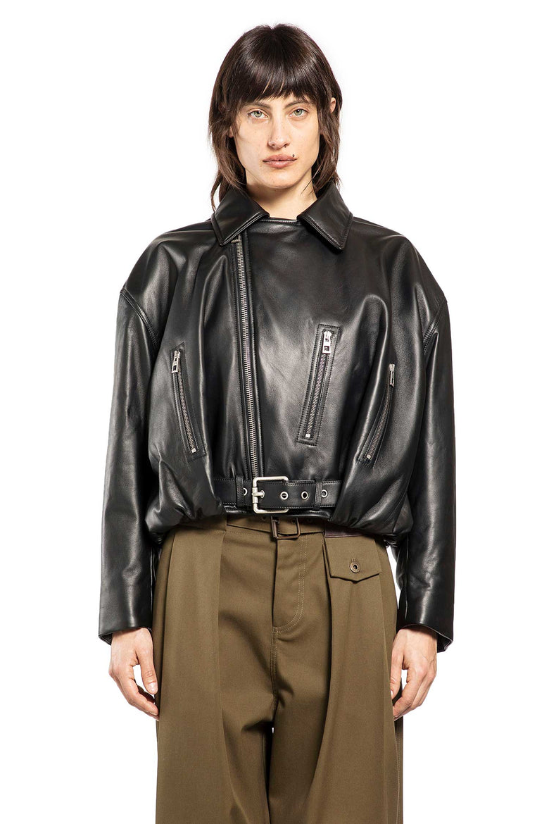 Biker Jacket in Nappa Lambskin