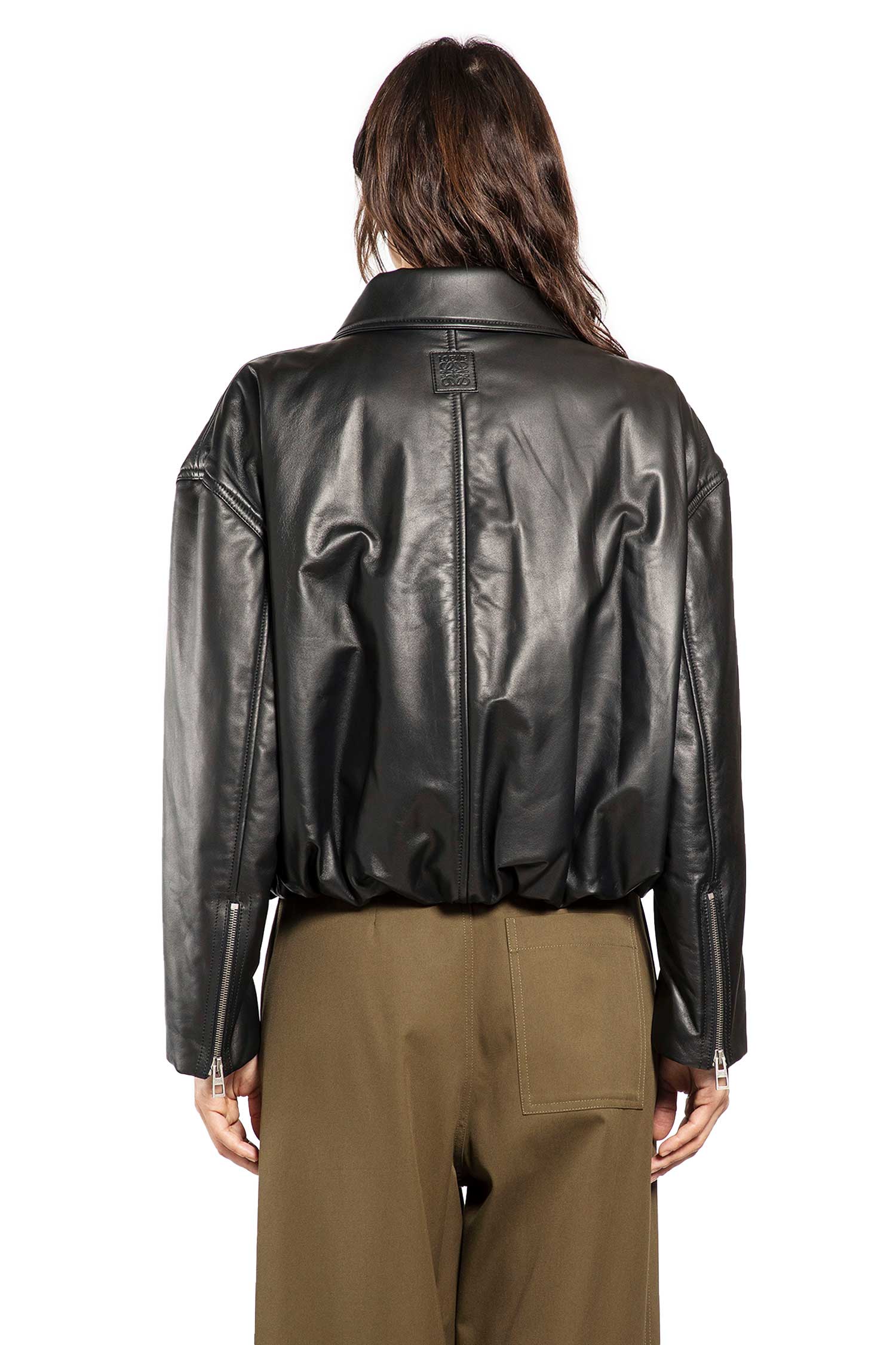 Biker Jacket in Nappa Lambskin