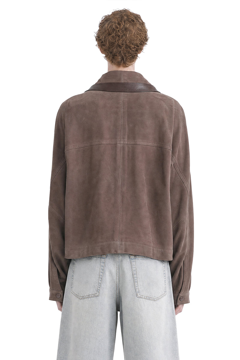 LOEWE Jacket in Suede Goatskin woman