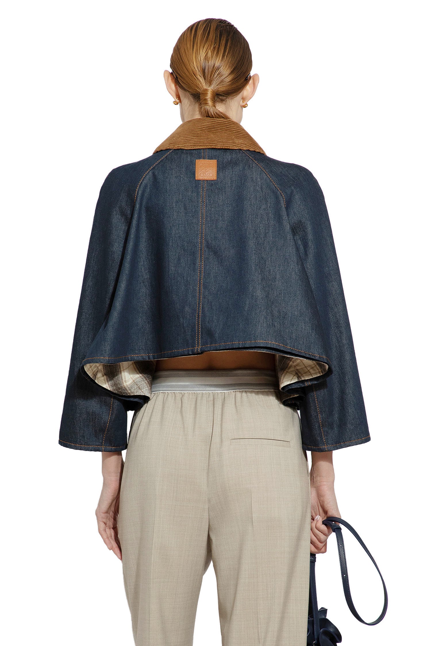 LOEWE WOMAN BLUE JACKETS