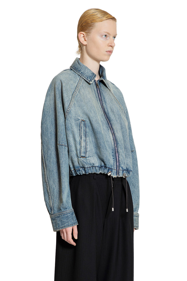 LOEWE WOMAN BLUE JACKETS