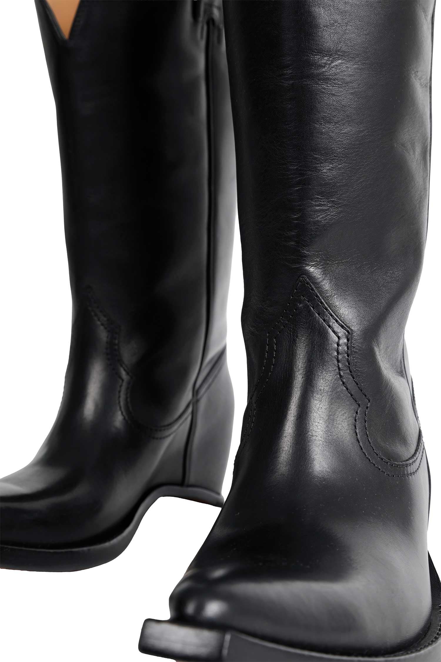 Heel-less Western Boots