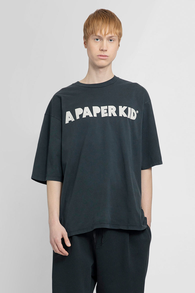 A PAPER KID A PAPER KID MAN BLACK T-SHIRTS man