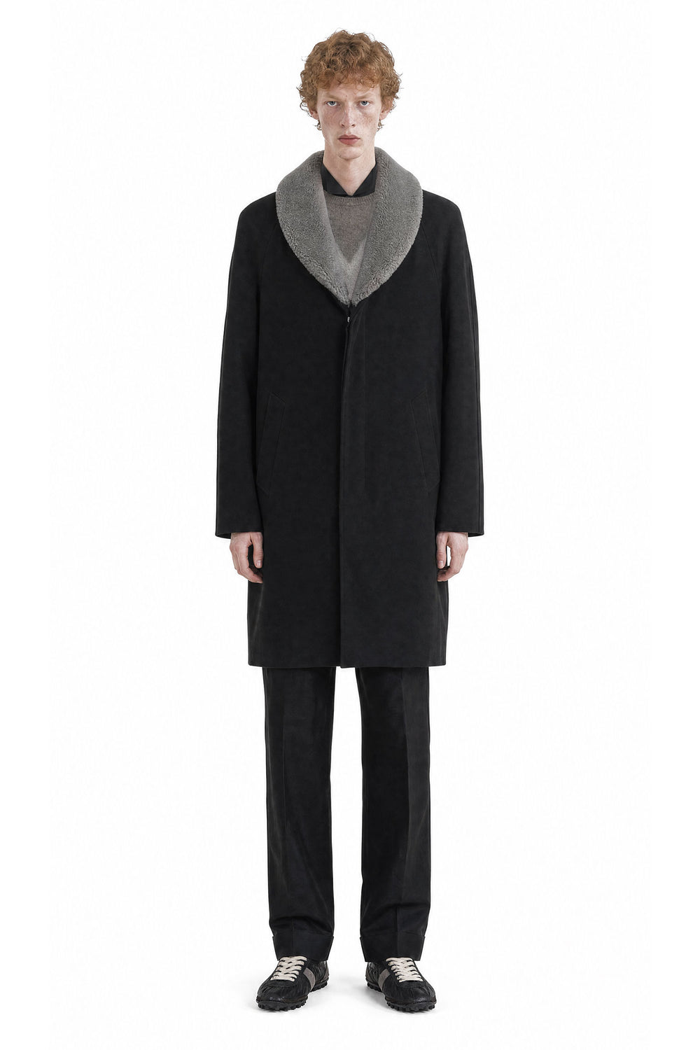 MAISON MARGIELA Shearling Collar Coat man