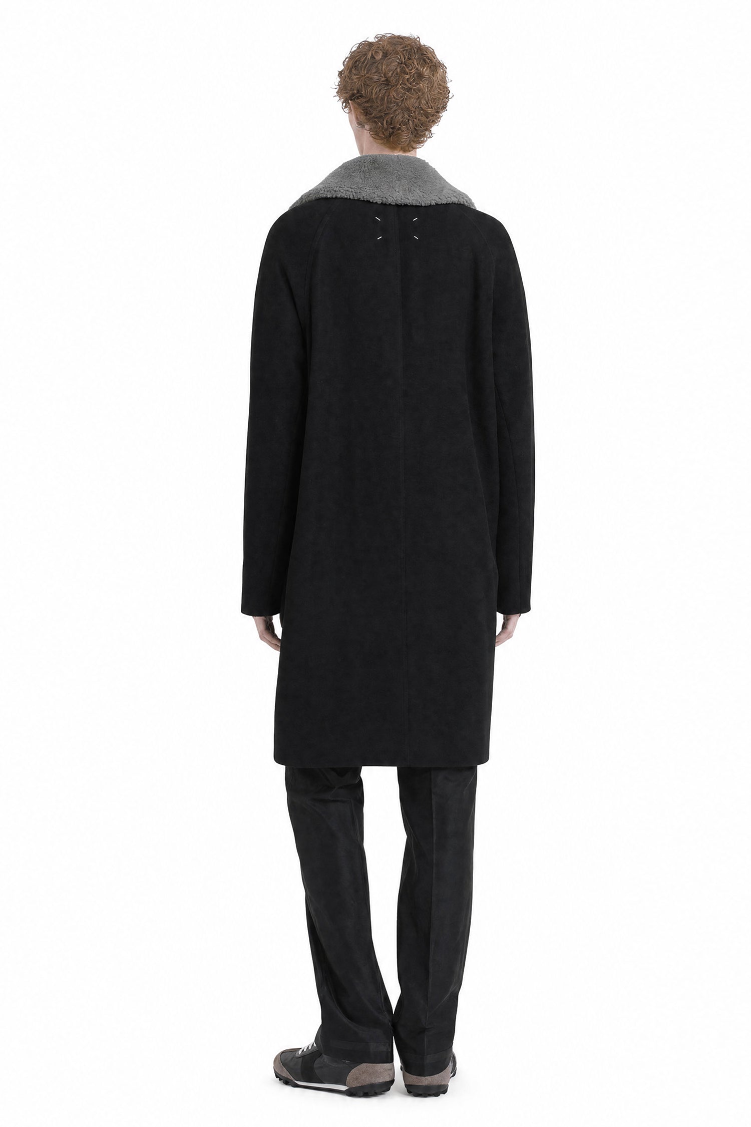 Shearling Collar Coat