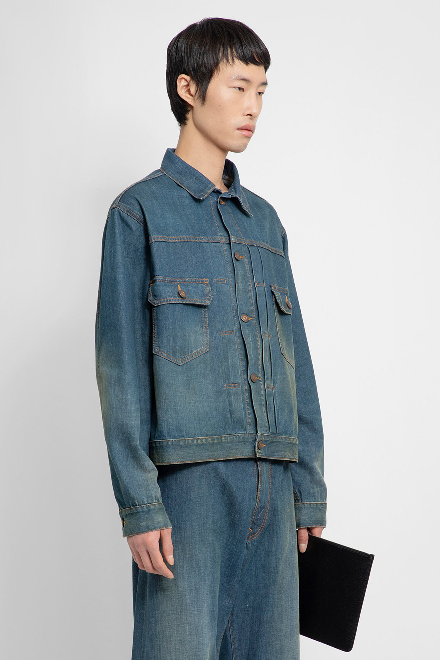 MAISON MARGIELA MAN BLUE JACKETS