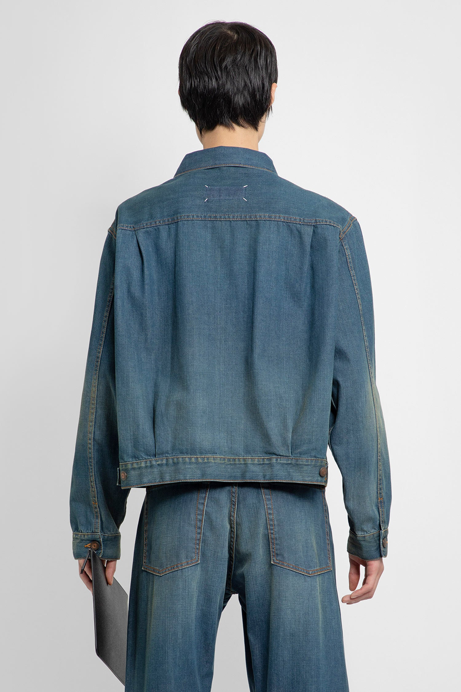 MAISON MARGIELA MAN BLUE JACKETS