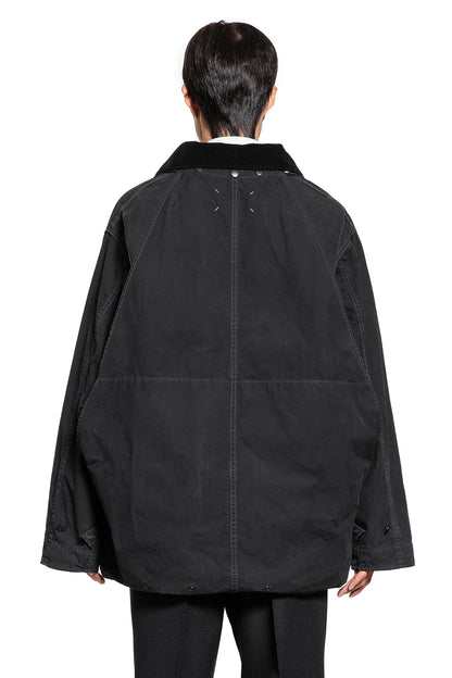 MAISON MARGIELA MAN BLACK JACKETS