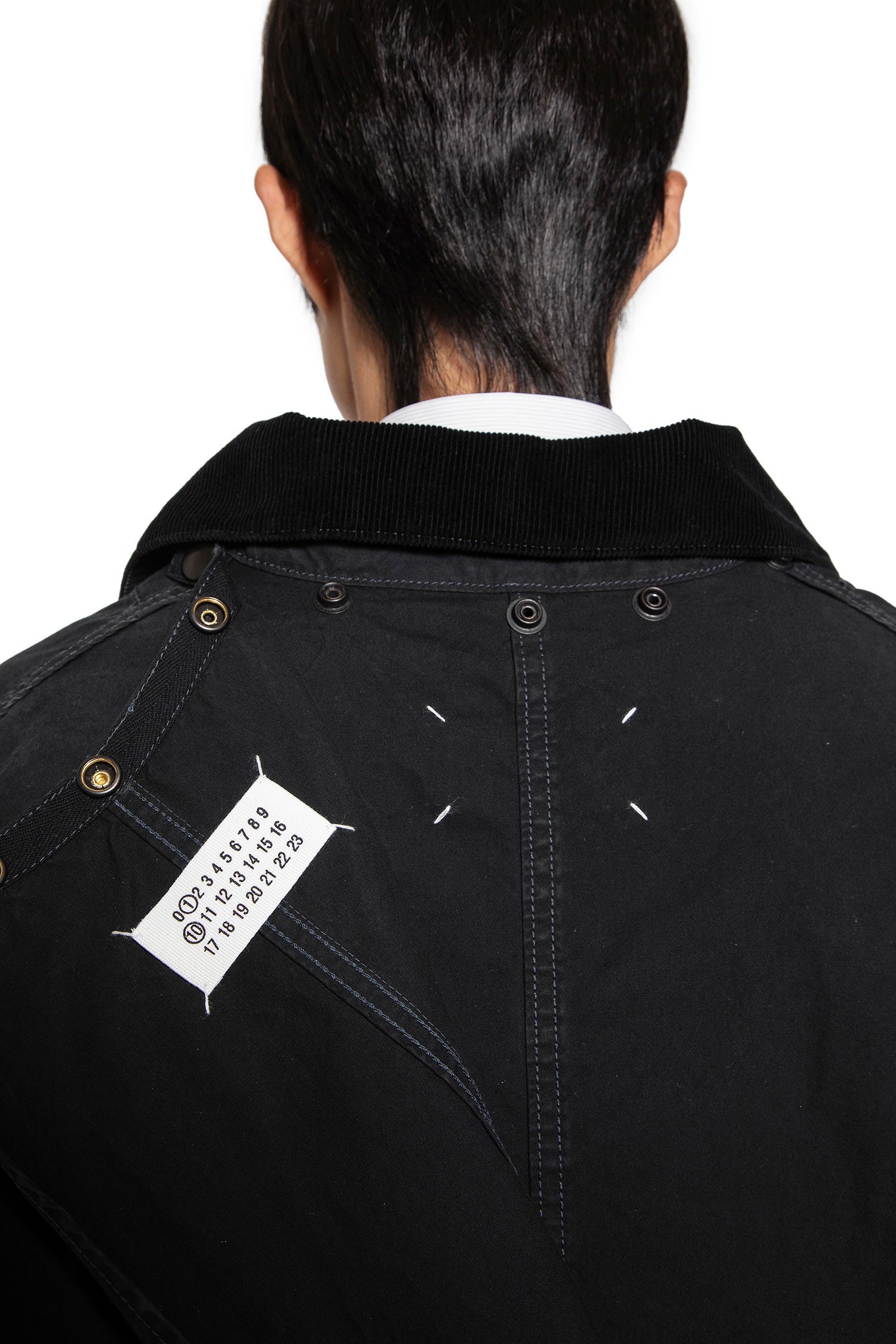 MAISON MARGIELA MAN BLACK JACKETS