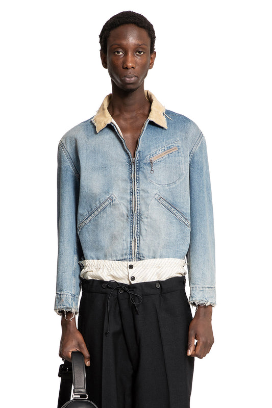 MAISON MARGIELA MAN BLUE JACKETS