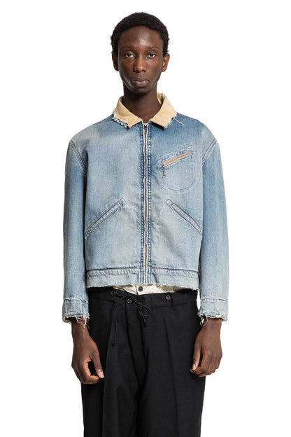 MAISON MARGIELA MAN BLUE JACKETS