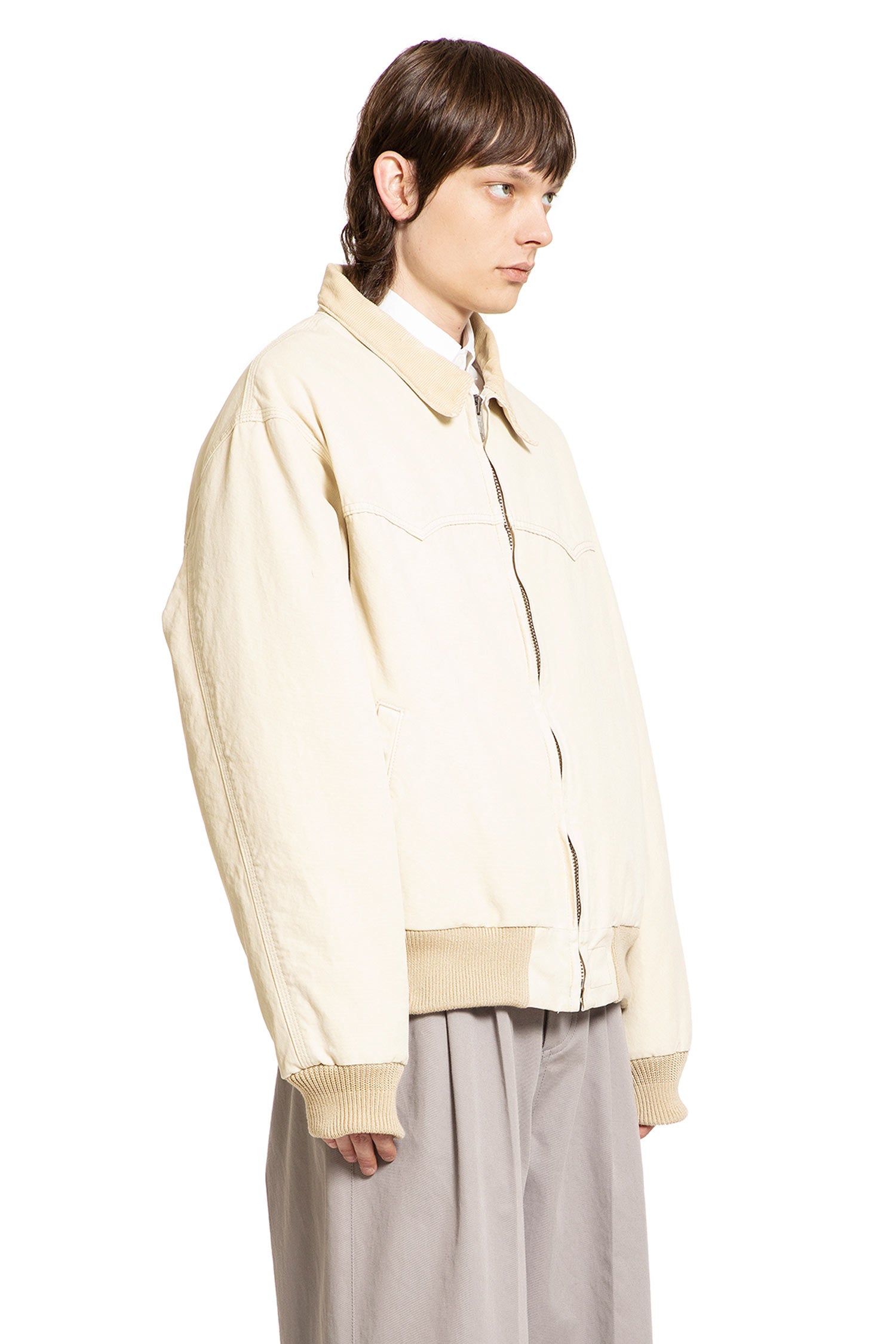 MAISON MARGIELA MAN BEIGE JACKETS