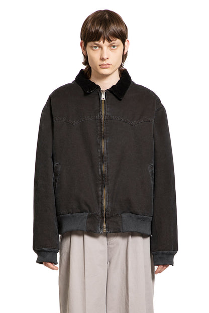 MAISON MARGIELA MAN BLACK JACKETS