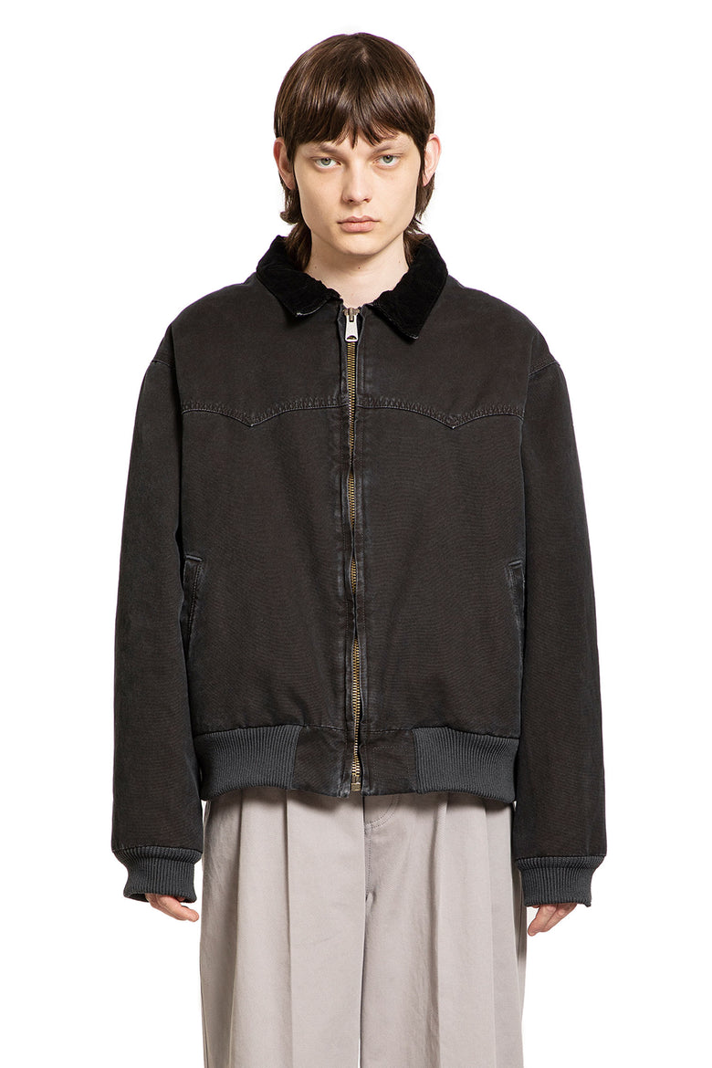 MAISON MARGIELA MAN BLACK JACKETS