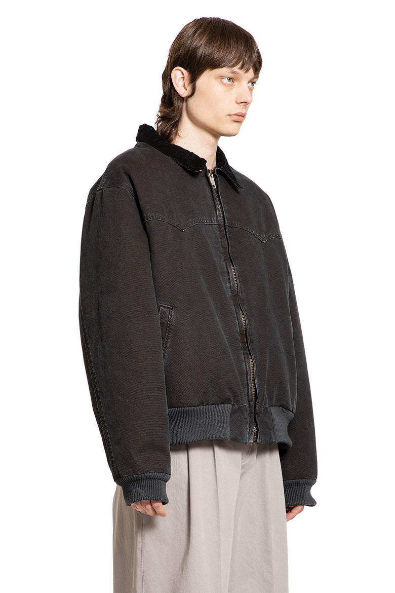 MAISON MARGIELA MAN BLACK JACKETS