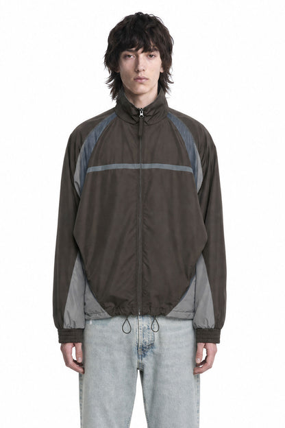Contrast Panel Track Jacket